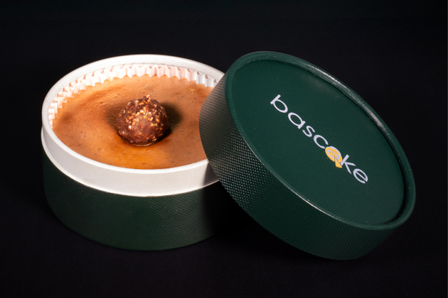 Tarta de queso ferrero bascake