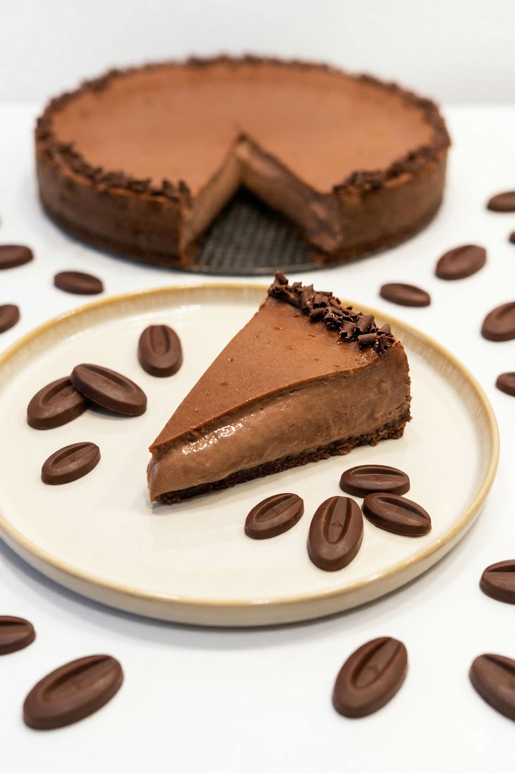 Tarta de chocolate Valrhona