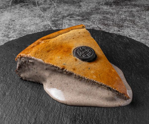 Tarta de queso y oreo